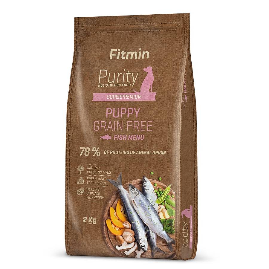 Fitmin Dog Purity Puppy Grain Free Fish 2 kg