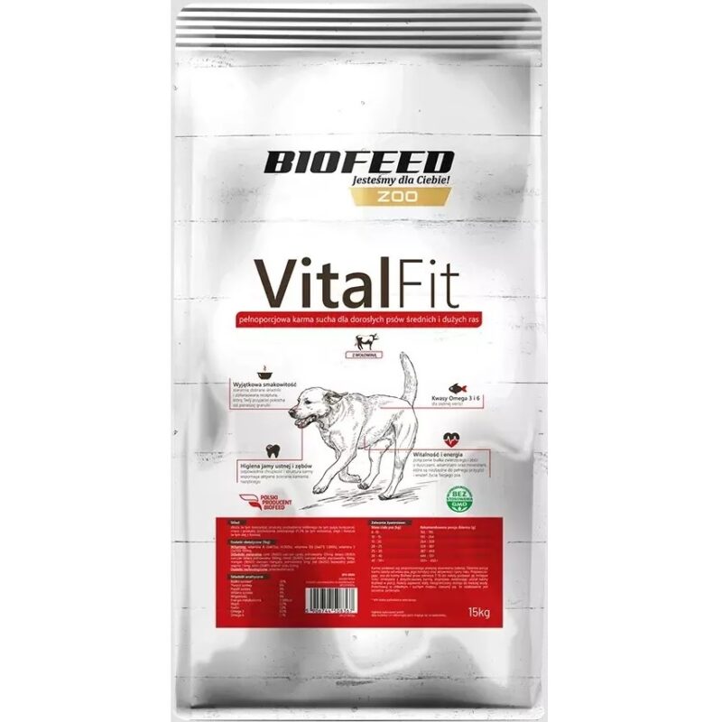 Biofeed VitalFit wolowina 15 kg 1 - bonefido.pl
